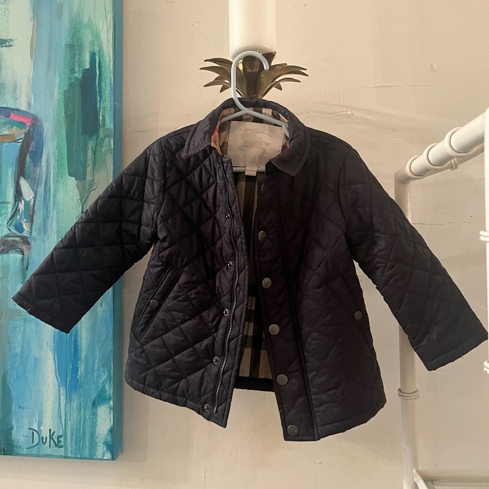 NEVER WORN AUTHENTIC BURBERRY SIZE 2T NAVY